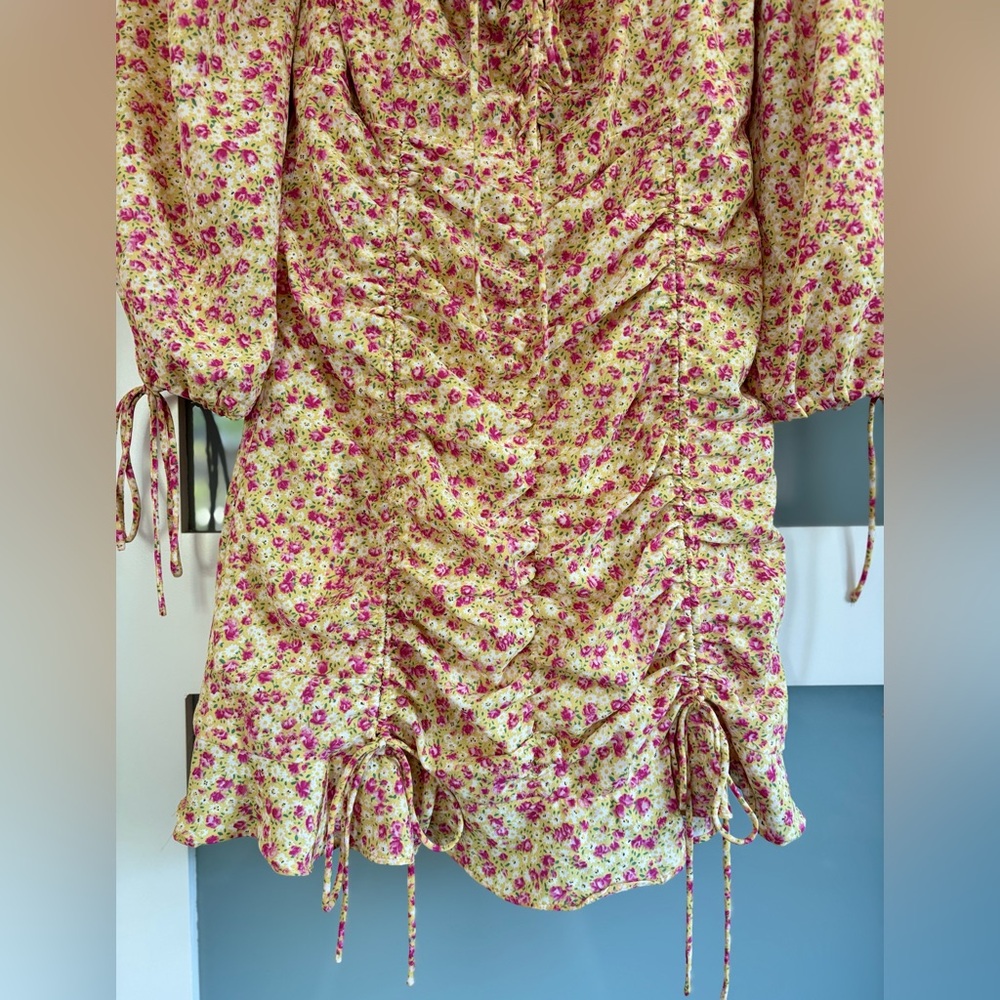 Hello Molly Floral Mini Dress - Picture 3 of 16